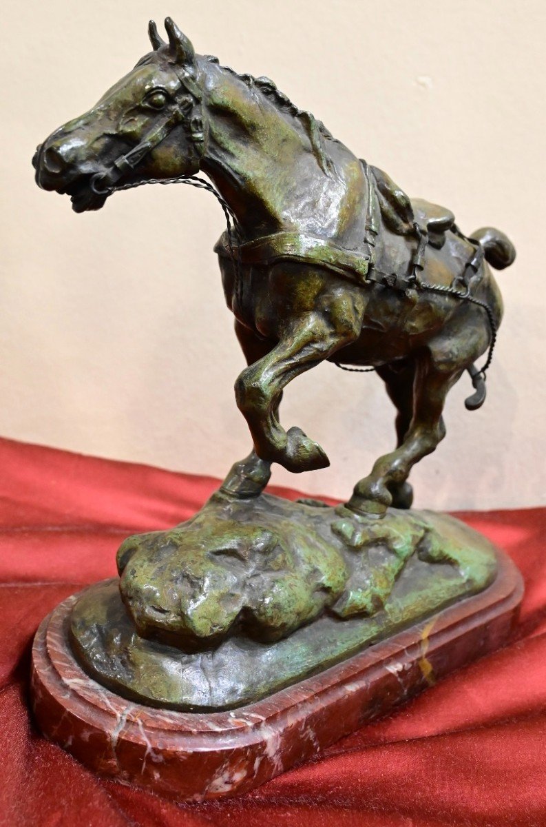 Gustave Colsoulle - Bronze Horse-photo-2